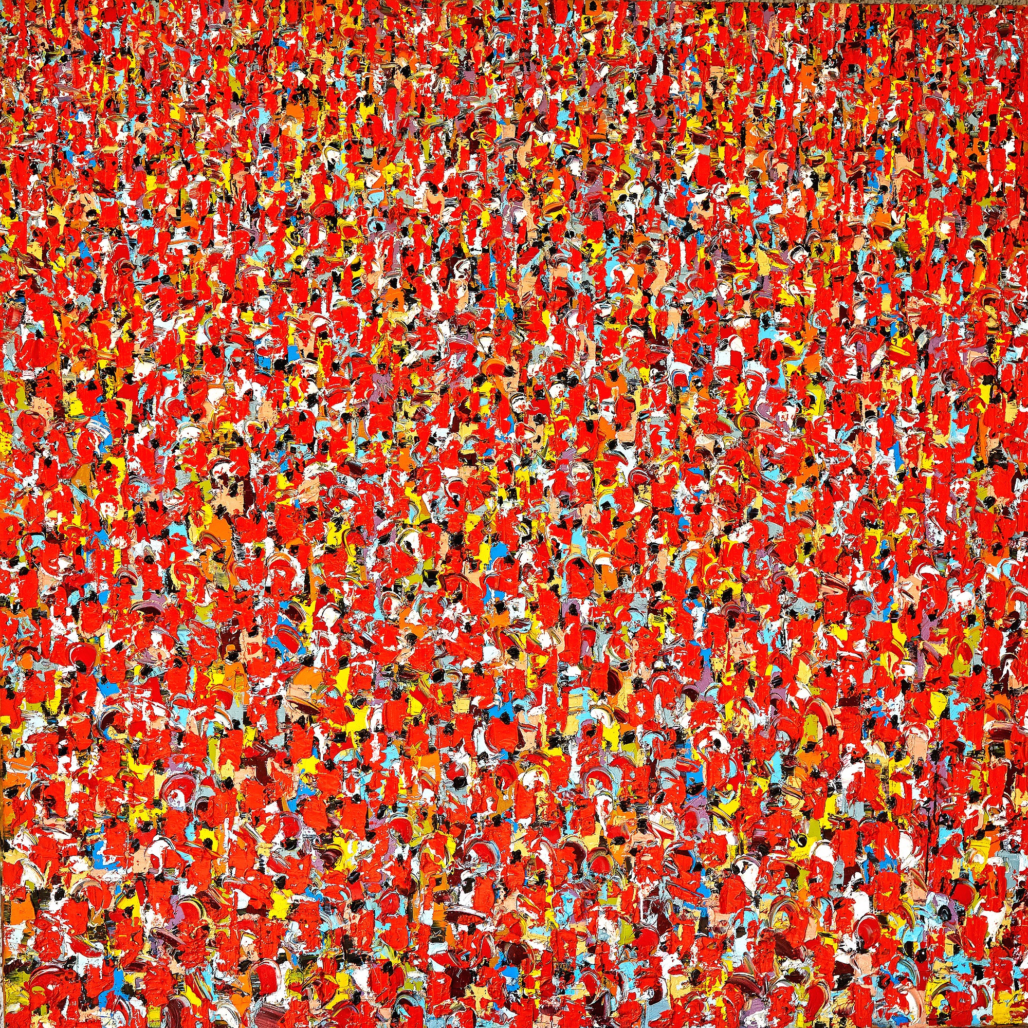 Red People #3, 2017