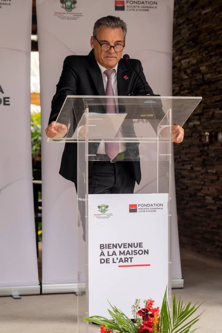 Discours d'ouverture de La Maison de l'Art à Grand-Bassam